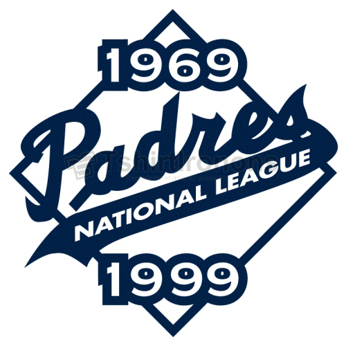 San Diego Padres T-shirts Iron On Transfers N1856 - Click Image to Close